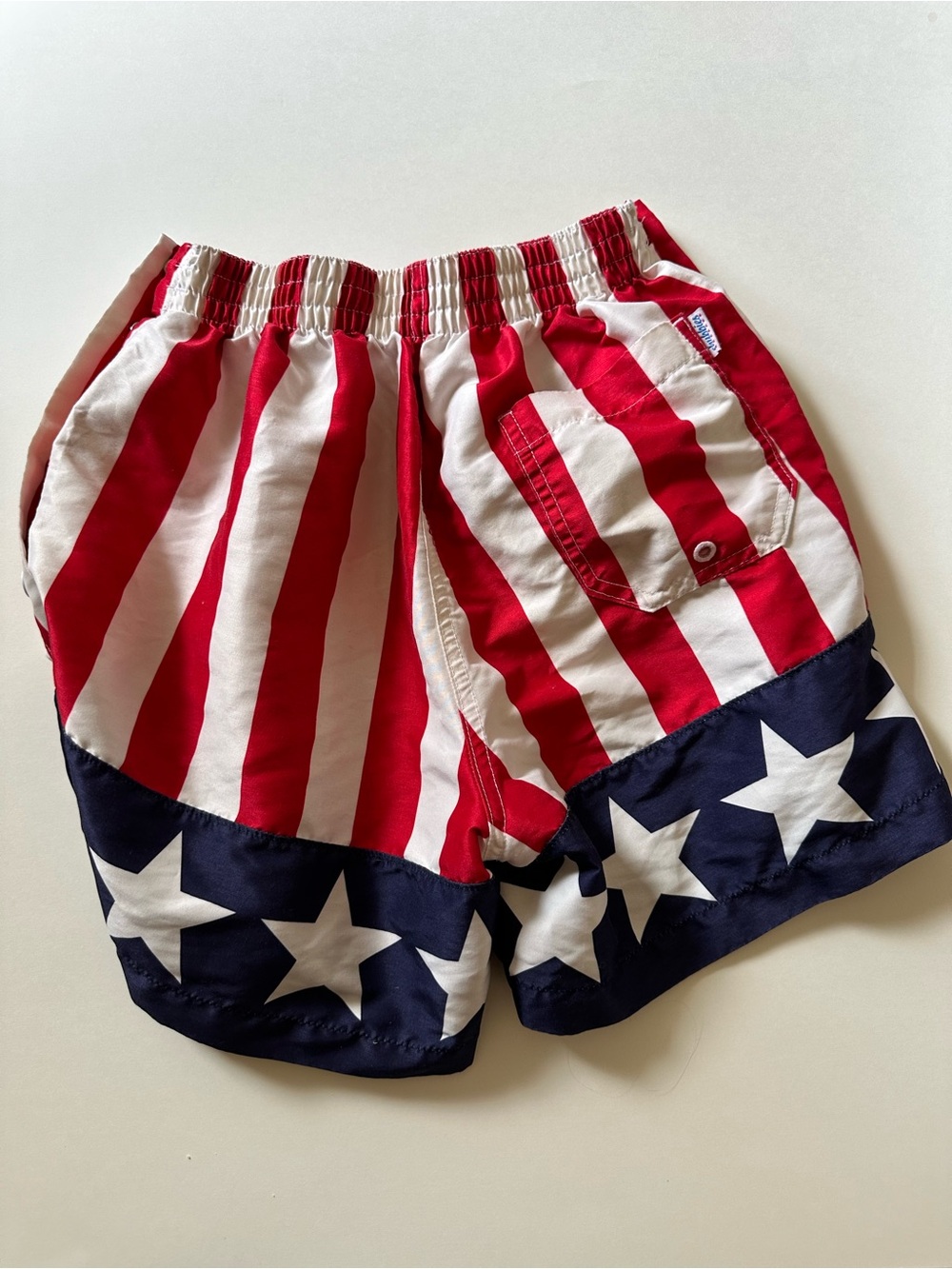 Chubbies American Flag Bald Eagle Smuggler Tear Away Swim Trunk Set - Picture 8 of 13